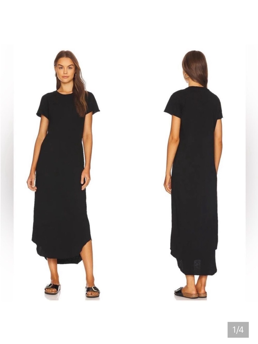 Frank and Eileen Harper Maxi Dress. Size L. Black. NWOT.